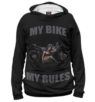 Худи My bike - my rules
