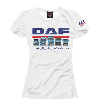Женская Футболка DAF Truck Mafia