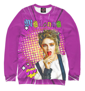 Женский Свитшот Madonna 80s Pop Art