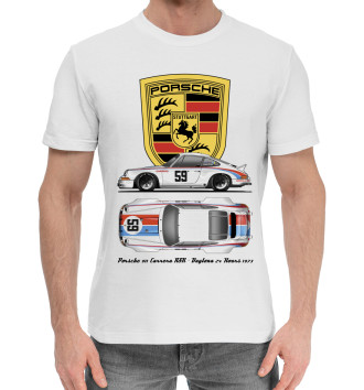 Хлопковая футболка Porsche 911 Carrera