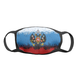 Женская Маска Русский мир | Герб + краски