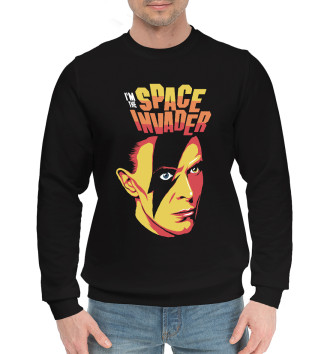 Хлопковый свитшот David Bowie Space Invader