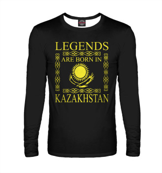 Мужской Лонгслив Легенды Казахстана