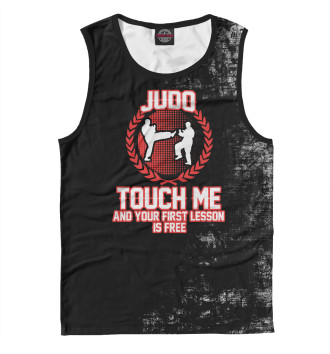 Майка для мальчиков JUDO TOUCH ME AND YOUR FIRS