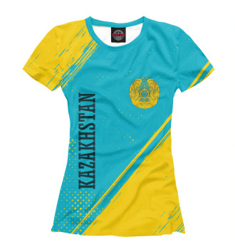 Футболка для девочек Kazakhstan / Казахстан