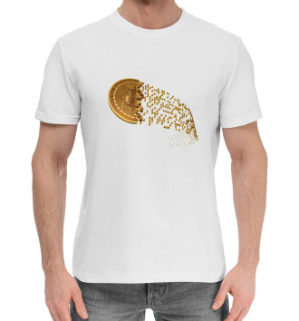 Хлопковая футболка Bitcoin