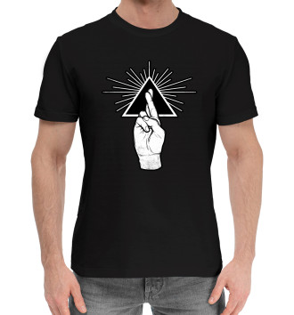 Хлопковая футболка Рука просвещения