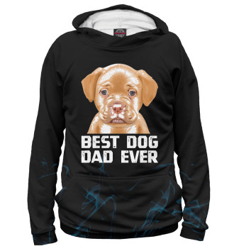 Худи для девочек Best Dog Dad Ever