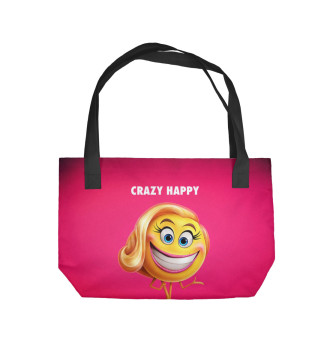 Пляжная сумка Crazy Happy