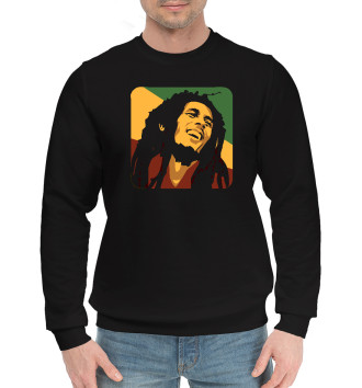 Мужской Хлопковый свитшот Bob Marley