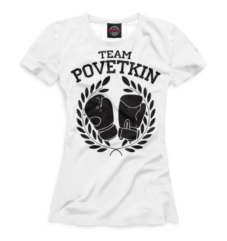 Футболка для девочек Team Povetkin