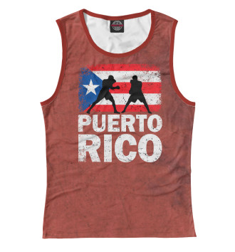 Майка для девочек Vintage Puerto Rico