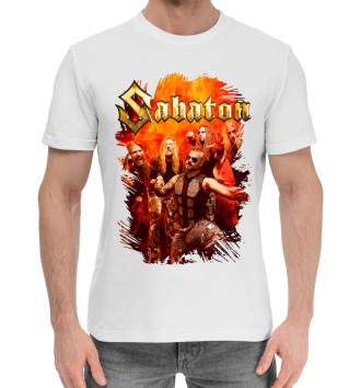 Хлопковая футболка Sabaton