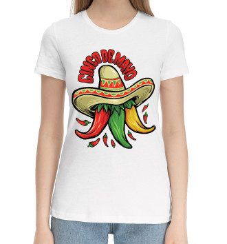 Хлопковая футболка Мексиканские перцы