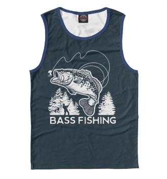 Мужская Майка Bass Fishing