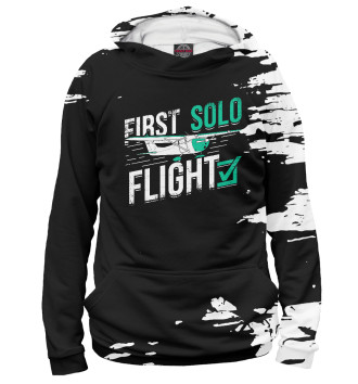 Худи для девочек First Solo Flight Pilot