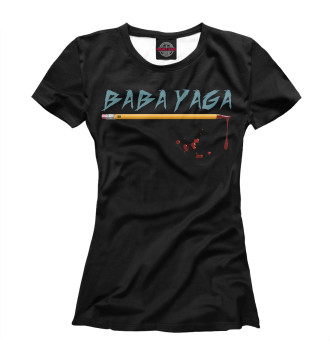 Футболка для девочек Baba Yaga