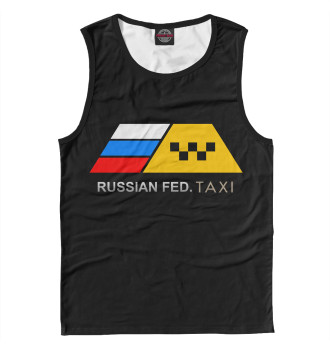 Майка для мальчиков Russian Federation Taxi