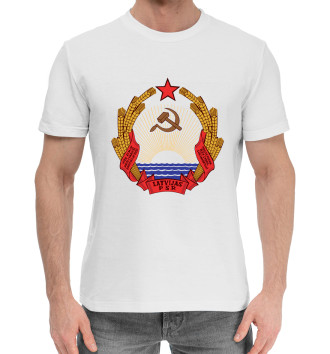 Хлопковая футболка Латвийская ССР