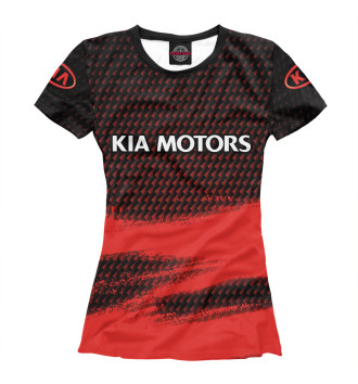 Женская Футболка Kia Motors - Краска