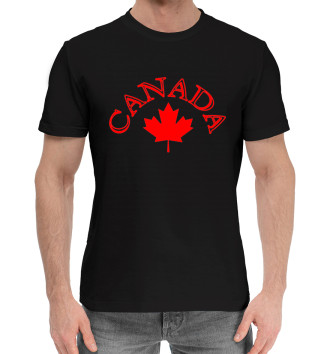 Хлопковая футболка Canada