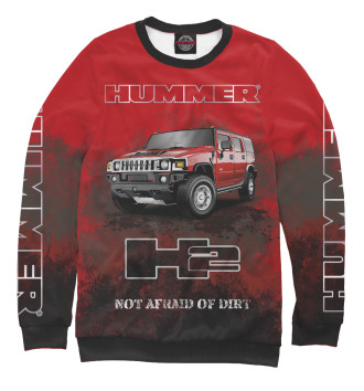 Свитшот для девочек Hummer H2 Red