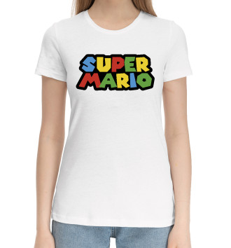 Хлопковая футболка Super Mario