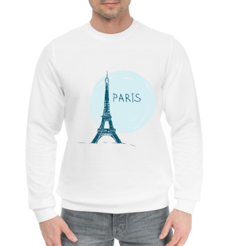 Хлопковый свитшот Париж