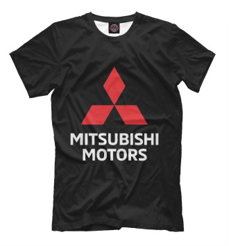 Мужская Футболка Mitsubishi motors