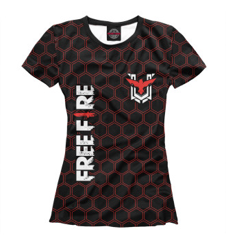 Женская Футболка Free Fire / Фри Фаер