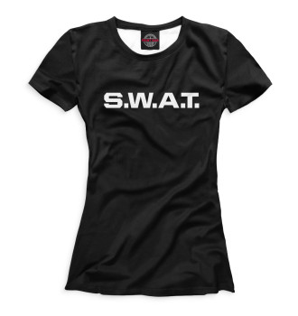 Женская Футболка SWAT