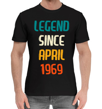 Хлопковая футболка Legend Since April 1969
