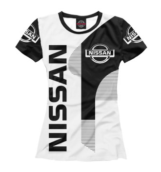 Футболка для девочек Nissan