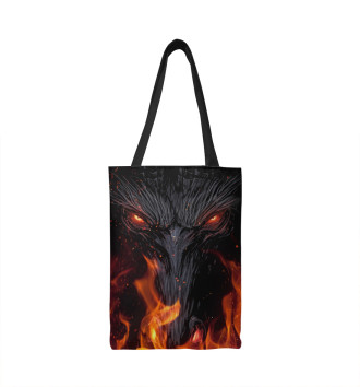 Сумка-шоппер Огненный дракон