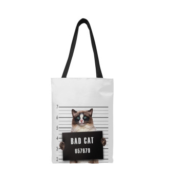 Сумка-шоппер Bad cat