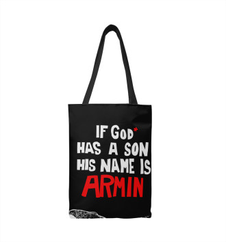 Сумка-шоппер If God has a son his name Armin