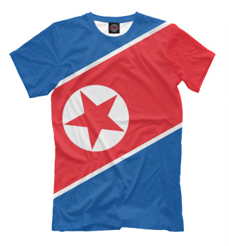 Мужская Футболка Северная Корея