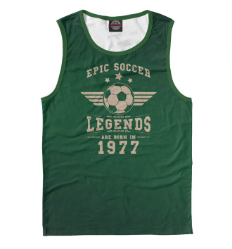 Мужская Майка Soccer Legends 1977