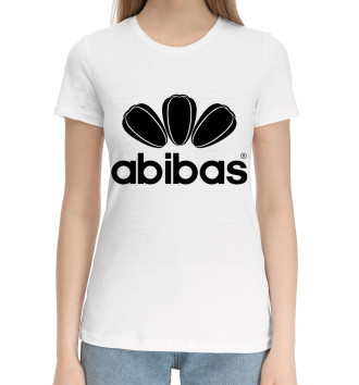 Хлопковая футболка Abibas