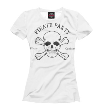 Женская Футболка Pirate Party