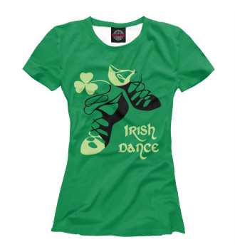 Футболка для девочек Ireland, Irish dance
