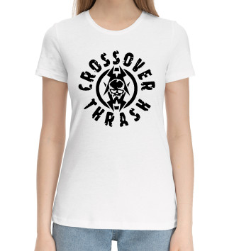 Женская Хлопковая футболка Crossover Thrash