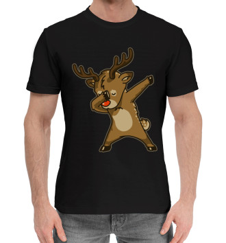 Хлопковая футболка Deer Dab
