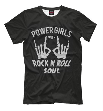 Футболка для мальчиков Power Girls with Rock n Roll