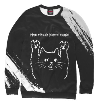 Свитшот для мальчиков Five Finger Death Punch Cat