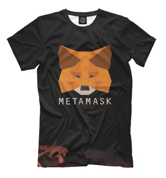 Мужская Футболка Metamask Fox