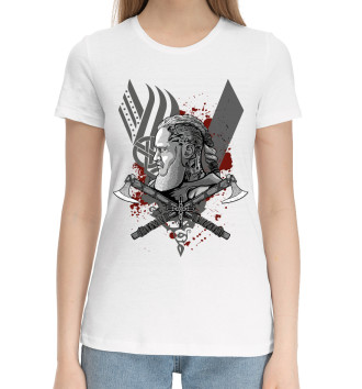 Женская Хлопковая футболка Ragnar