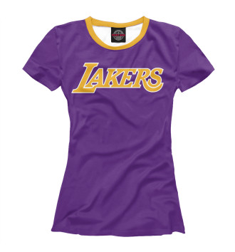 Женская Футболка Lakers