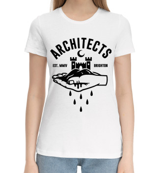 Хлопковая футболка Architects