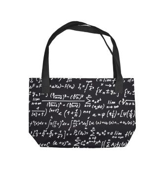 Пляжная сумка математические формулы